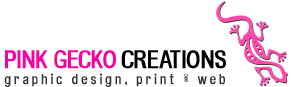Pink Gecko Creations | Graphic Design & Web Development